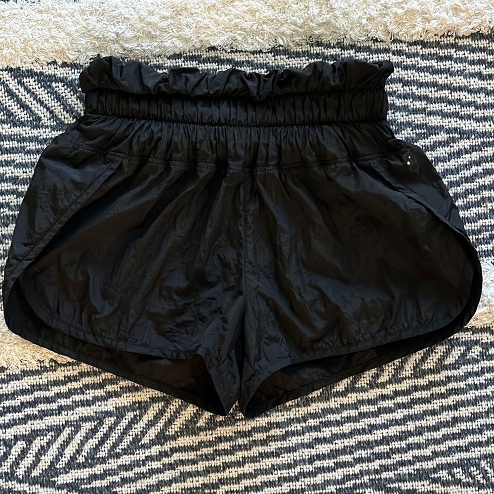 Free People The Way Home Shorts Black XS